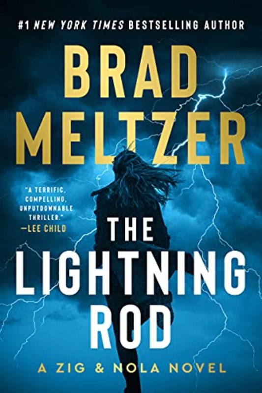 Book cover for "The Lightning Rod" by Brad Meltzer