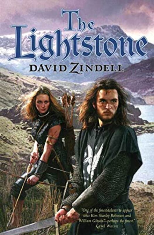 Book cover for "The Lightstone" by David Zindell