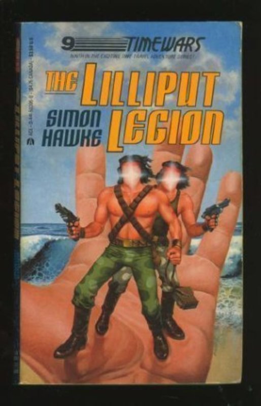 Book cover for "The Lilliput Legion" by Simon Hawke