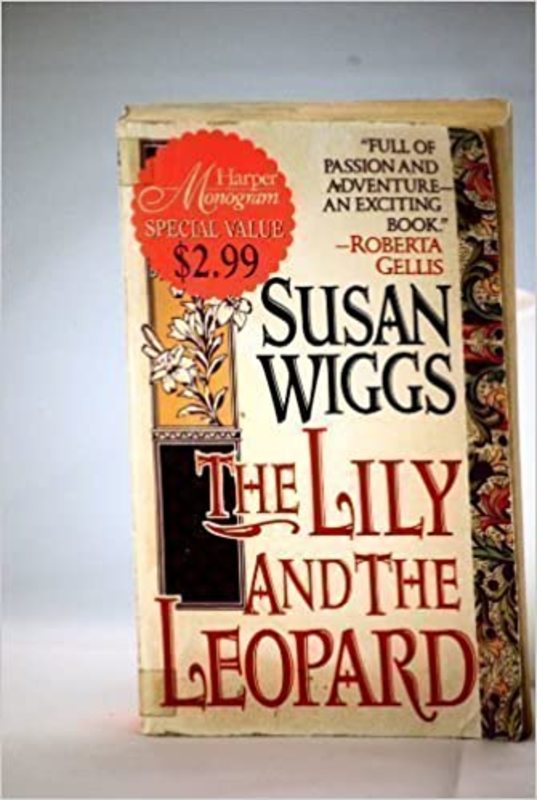 Book cover for "The Lily and the Leopard" by Susan Wiggs