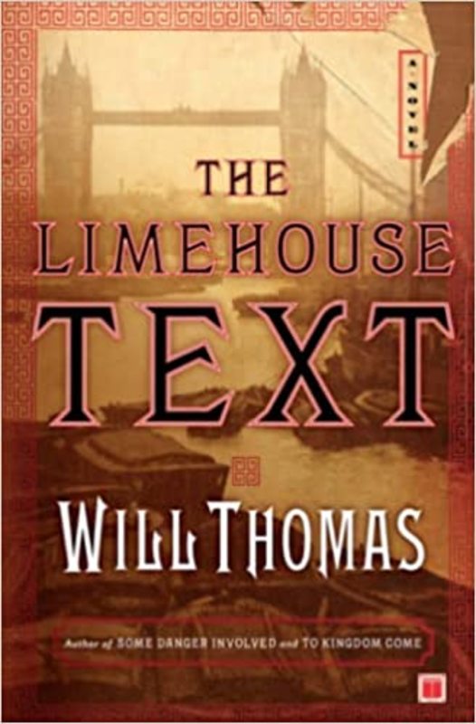 Book cover for "The Limehouse Text" by Will Thomas