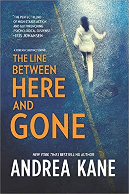 Book cover for "The Line Between Here and Gone" by Andrea Kane