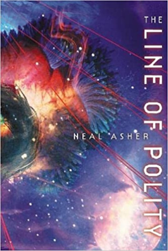 Book cover for "The Line Of Polity" by Neal Asher