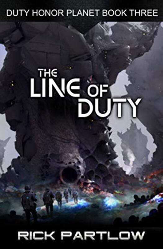 Book cover for "The Line of Duty" by Rick Partlow
