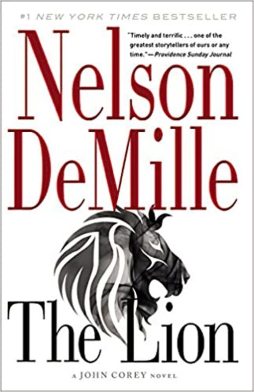 Book cover for "The Lion" by Nelson DeMille