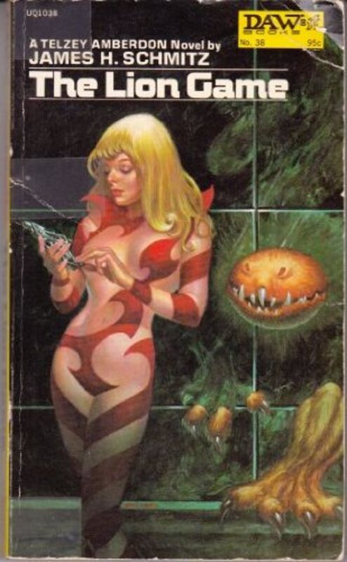 Book cover for "The Lion Game" by James H Schmitz