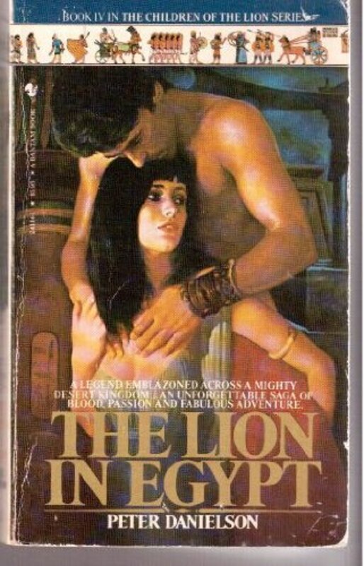 Book cover for "The Lion in Egypt" by Peter Danielson
