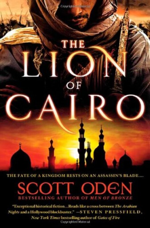 Book cover for "The Lion of Cairo" by Scott Oden