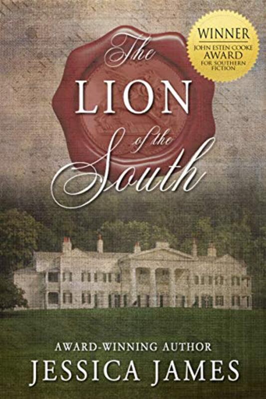 Book cover for "The Lion of the South" by Jessica James
