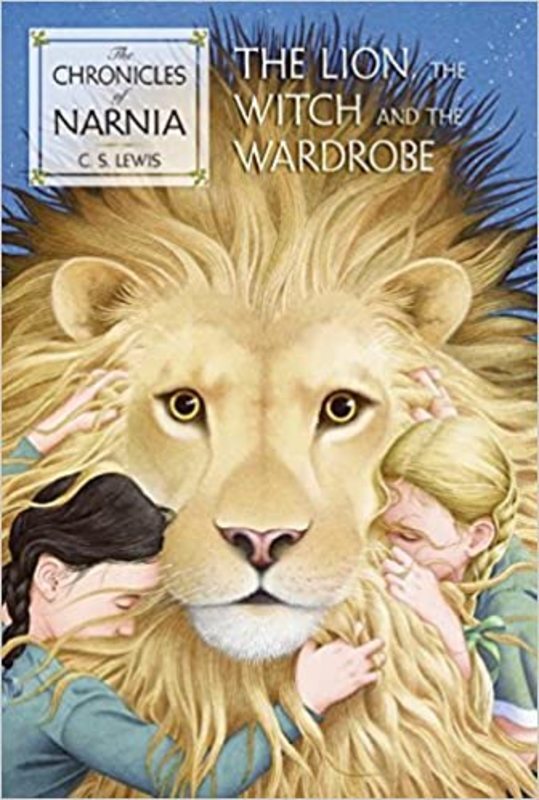 Book cover for "The Lion, the Witch and the Wardrobe" by C. S. Lewis