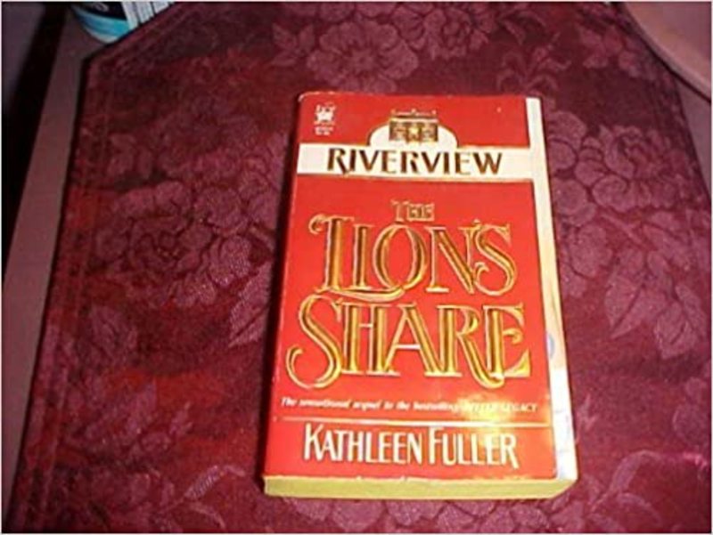 Book cover for "The Lion's Share" by Kathleen Fuller