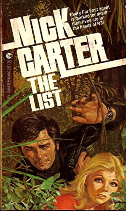 Book cover for "The List" by Nick Carter