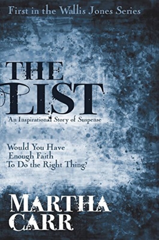 Book cover for "The List" by Martha Carr