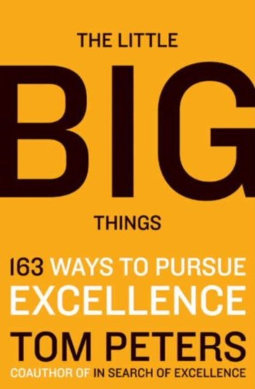 Book cover for "The Little Big Things"
