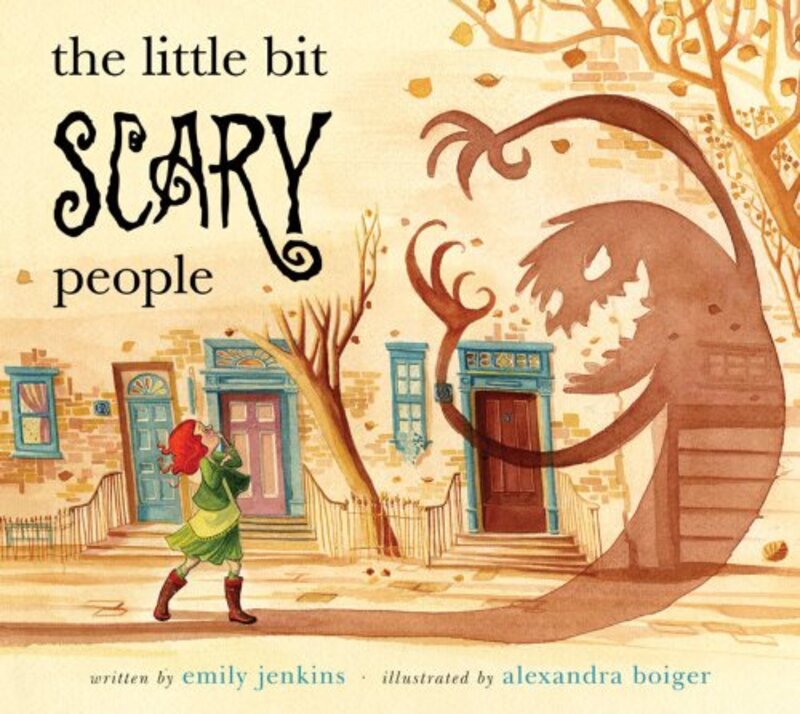 Book cover for "The Little Bit Scary People" by Emily Jenkins