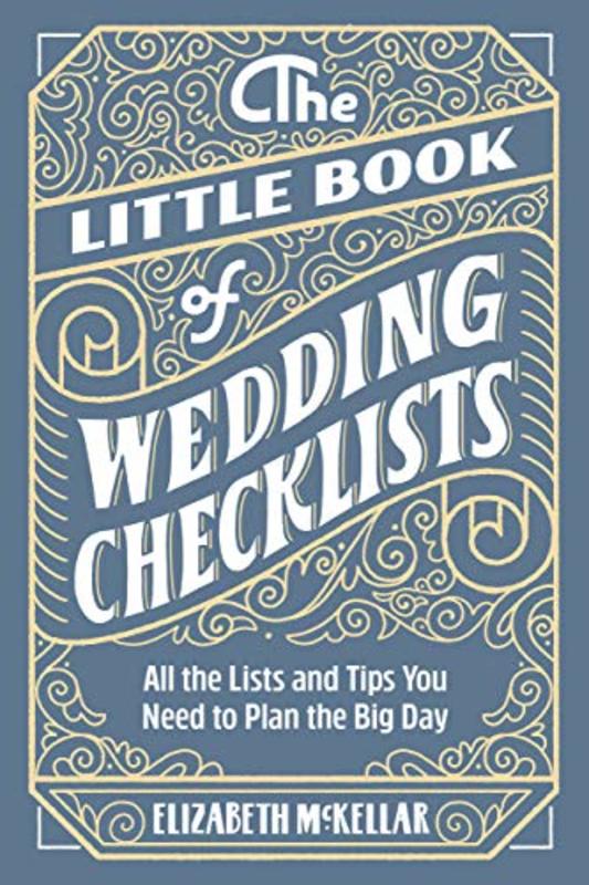 Book cover for "The Little Book of Wedding Checklists" by Elizabeth McKellar
