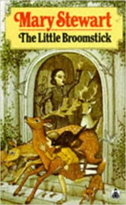 Book cover for "The Little Broomstick" by Mary Stewart