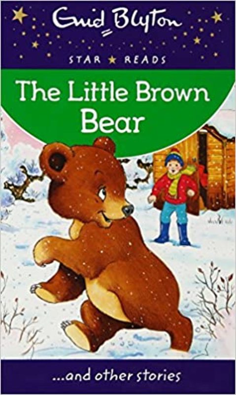 Book cover for "The Little Brown Bear" by Enid Blyton