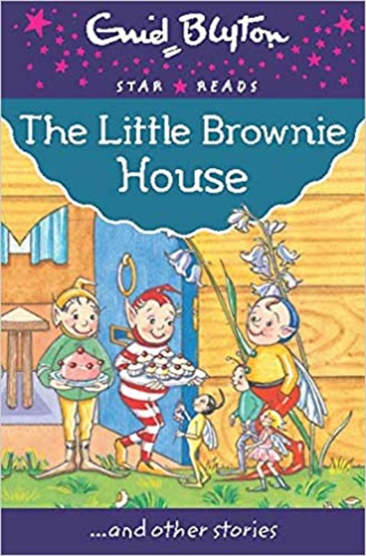 Book cover for "The Little Brownie House" by Enid Blyton