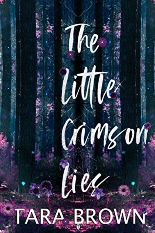 Book cover for "The Little Crimson Lies" by Tara Brown