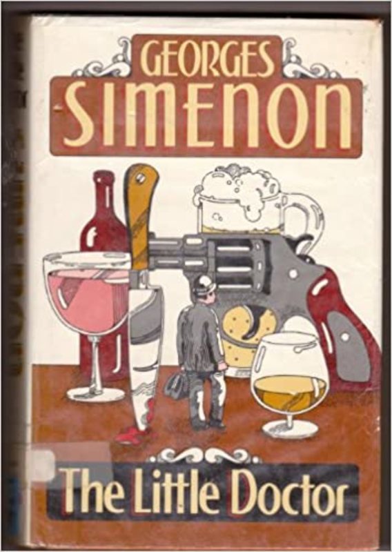 Book cover for "The Little Doctor" by Georges Simenon