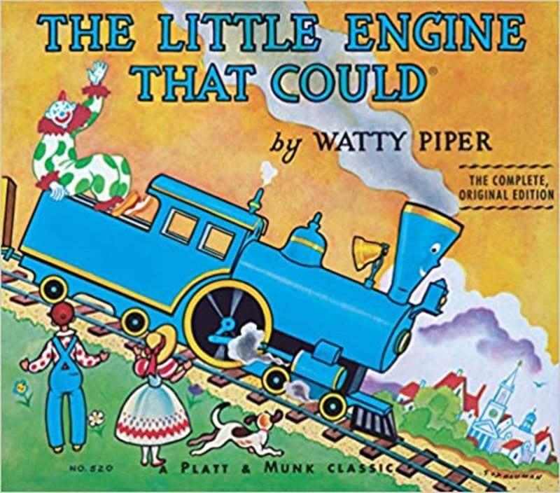 Book cover for "The Little Engine That Could" by Watty Piper