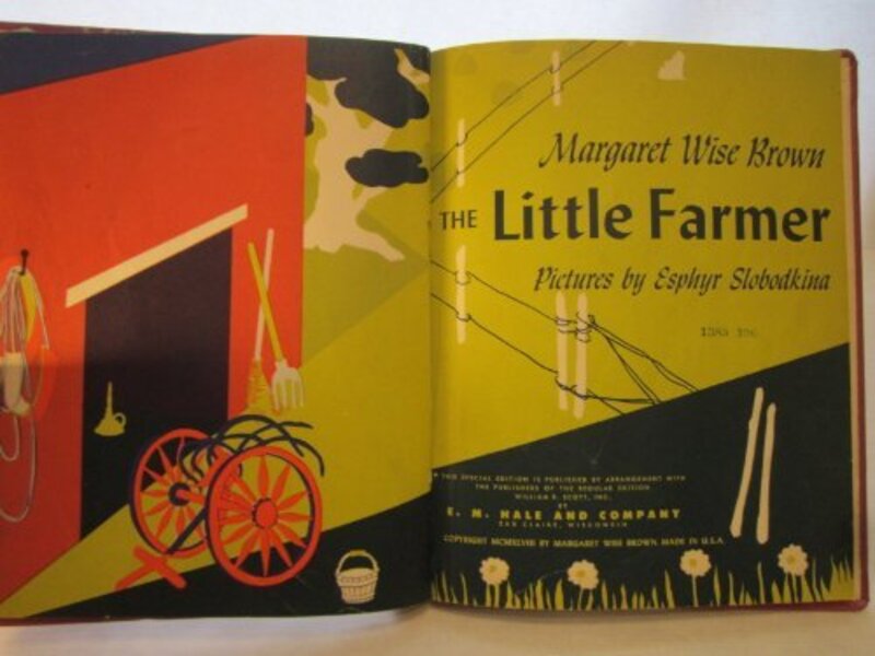 Book cover for "The Little Farmer" by Margaret Wise Brown