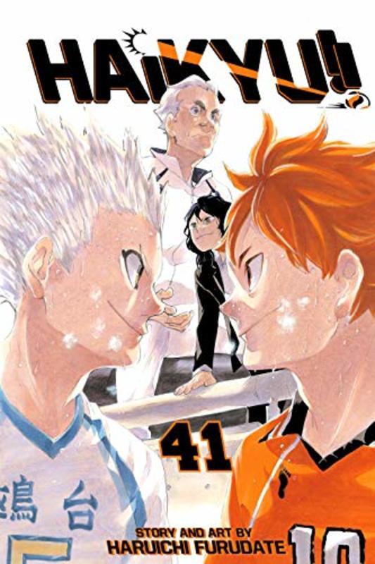 Book cover for "The Little Giant Vs..." by Haruichi Furudate