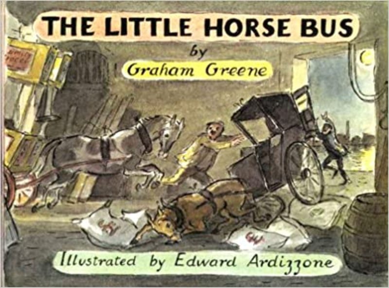 Book cover for "The Little Horse Bus" by Graham Greene