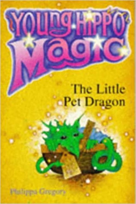 Book cover for "The Little Pet Dragon" by Philippa Gregory