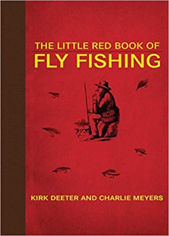 Book cover for "The Little Red Book of Fly Fishing" by Kirk Deeter