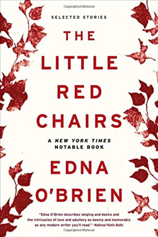 Book cover for "The Little Red Chairs" by Edna O'Brien