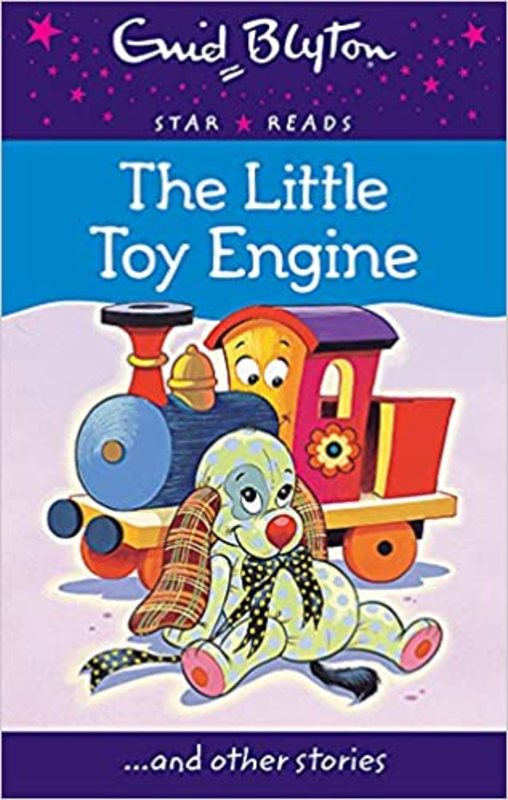 Book cover for "The Little Toy Engine" by Enid Blyton