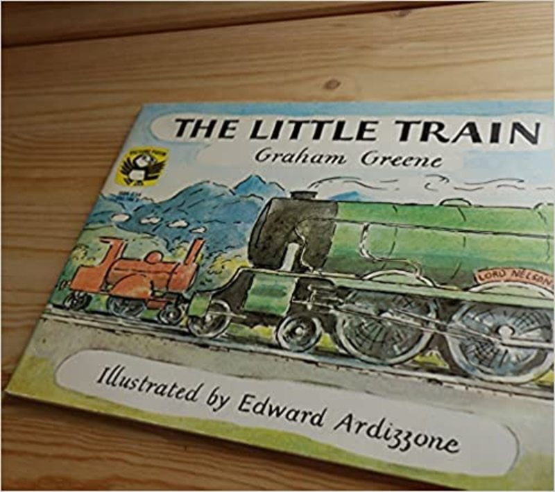 Book cover for "The Little Train" by Graham Greene