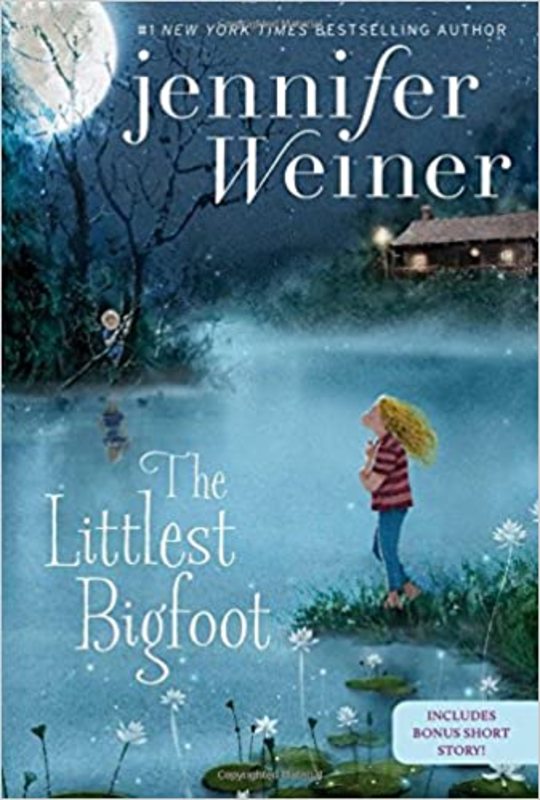 Book cover for "The Littlest Bigfoot" by Jennifer Weiner