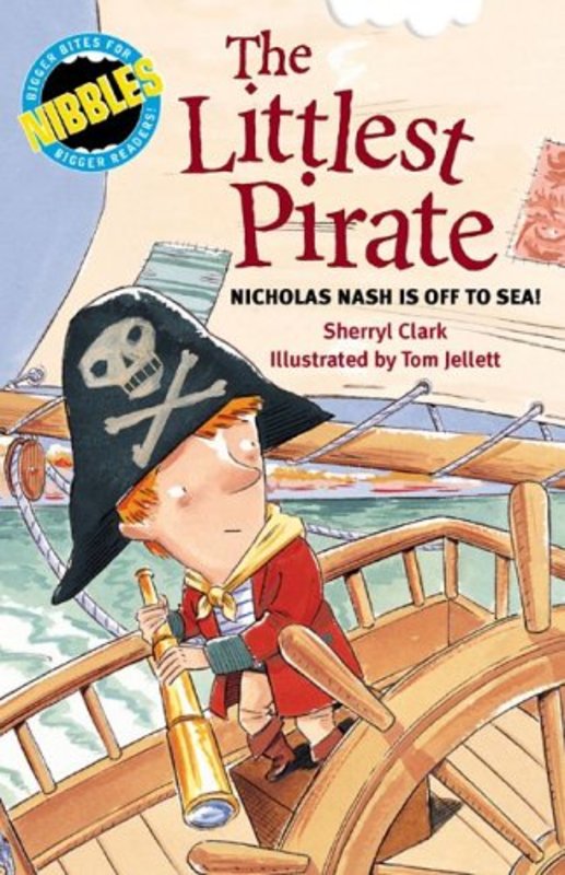 Book cover for "The Littlest Pirate" by Sherryl Clark