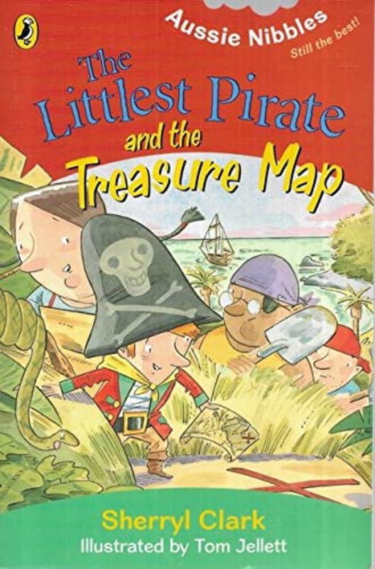 Book cover for "The Littlest Pirate and the Treasure Map" by Sherryl Clark