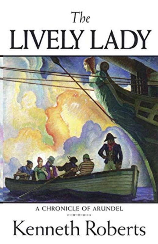 Book cover for "The Lively Lady" by Kenneth Roberts
