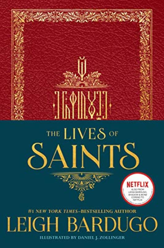 Book cover for "The Lives of Saints"