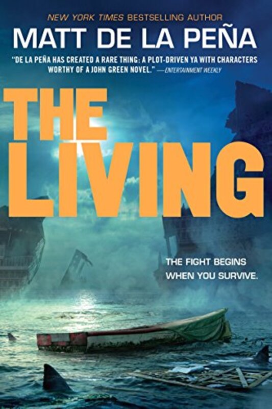 Book cover for "The Living" by Matt de la Peña