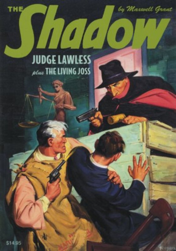 Book cover for "The Living Joss" by Maxwell Grant