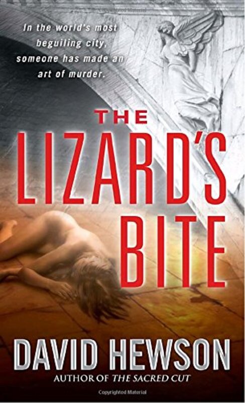 Book cover for "The Lizard's Bite" by David Hewson