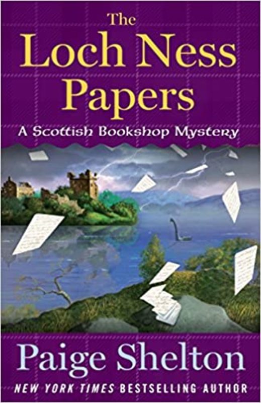 Book cover for "The Loch Ness Papers" by Paige Shelton