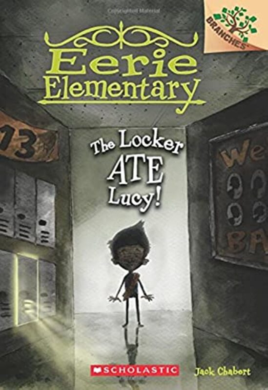 Book cover for "The Locker Ate Lucy!" by Max Brallier