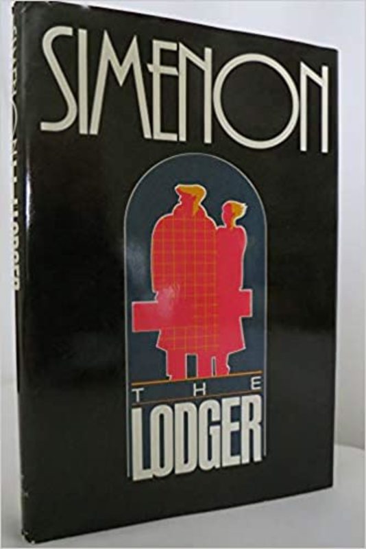 Book cover for "The Lodger" by Georges Simenon
