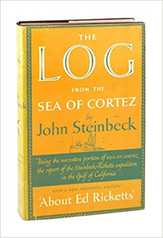 Book cover for "The Log from the Sea of Cortez" by John Steinbeck