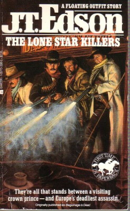 Book cover for "The Lone Star Killers" by JT Edson