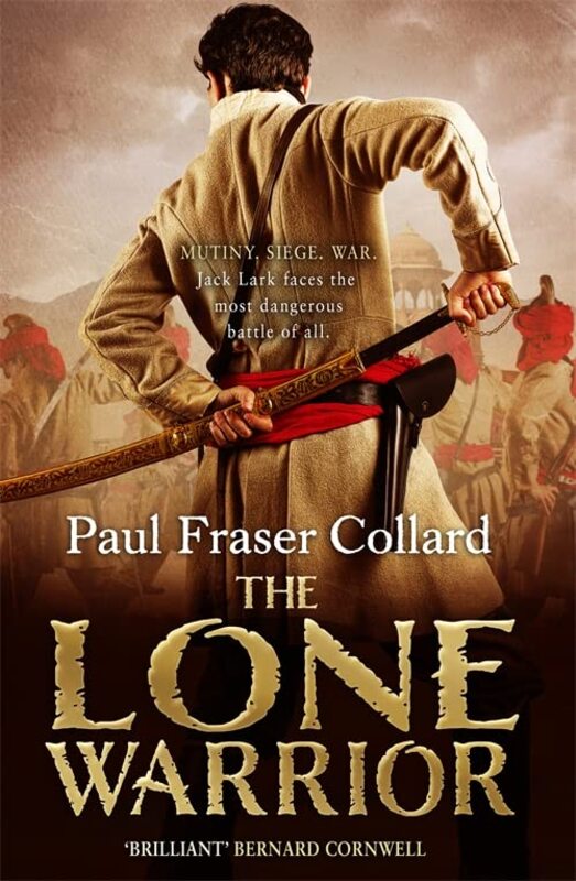 Book cover for "The Lone Warrior" by Paul Fraser Collard