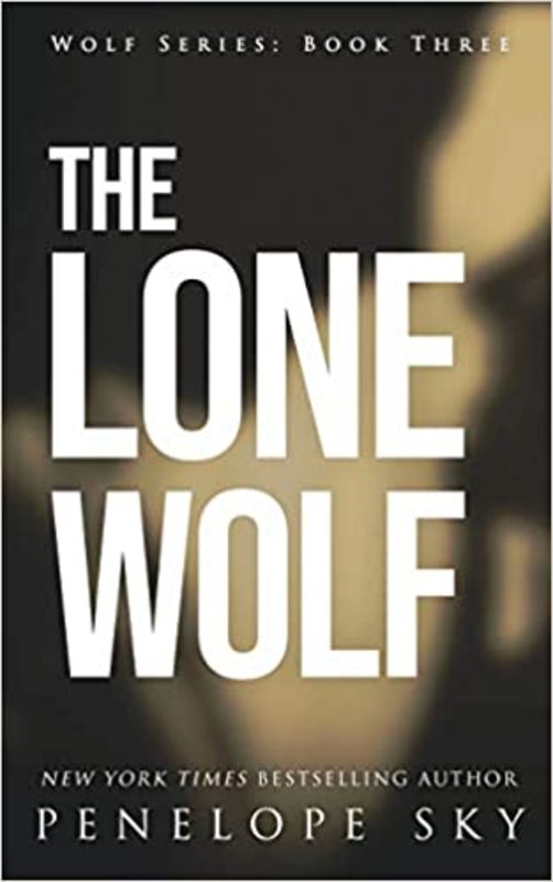 Book cover for "The Lone Wolf" by Penelope Sky