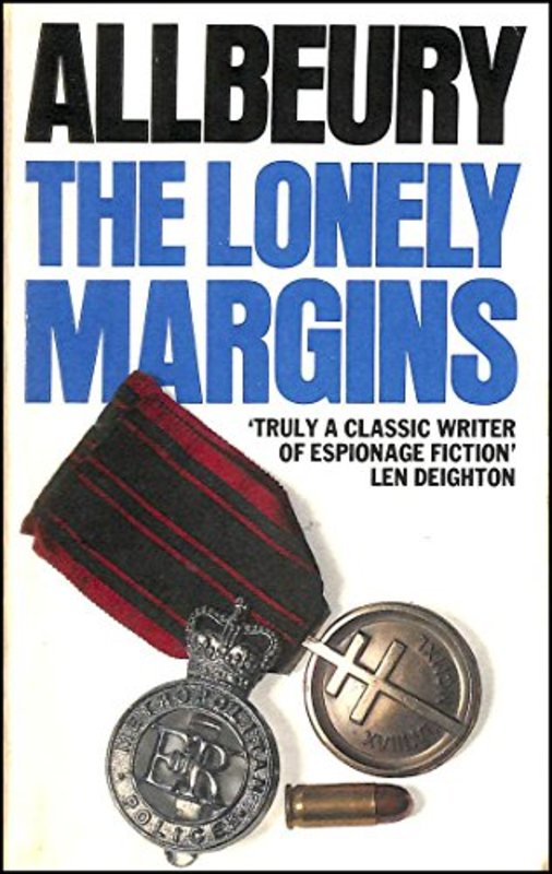 Book cover for "The Lonely Margins" by Ted Allbeury